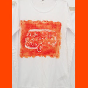 Camiseta volkswagen naranja